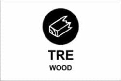 Kildesortering "Tre, treverk", engelsk tekst