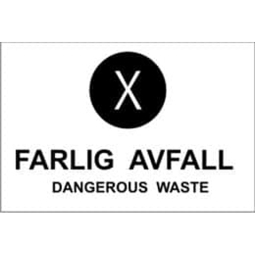 Avfall Sign Kildesortering