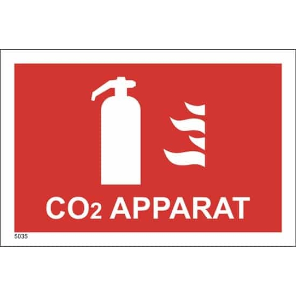 BRANNSKILT CO2 APPARAT, 21X14CM 1