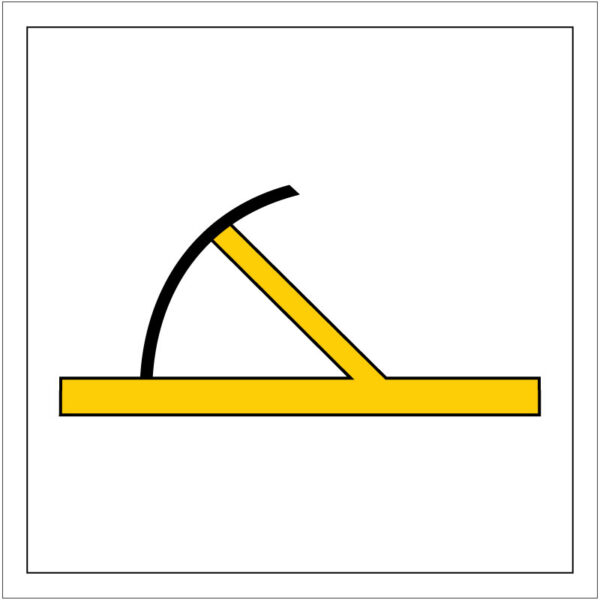 B Class Fire Door, IMO Skilt