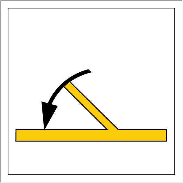 B Class Self Closing Fire Door, IMO Skilt
