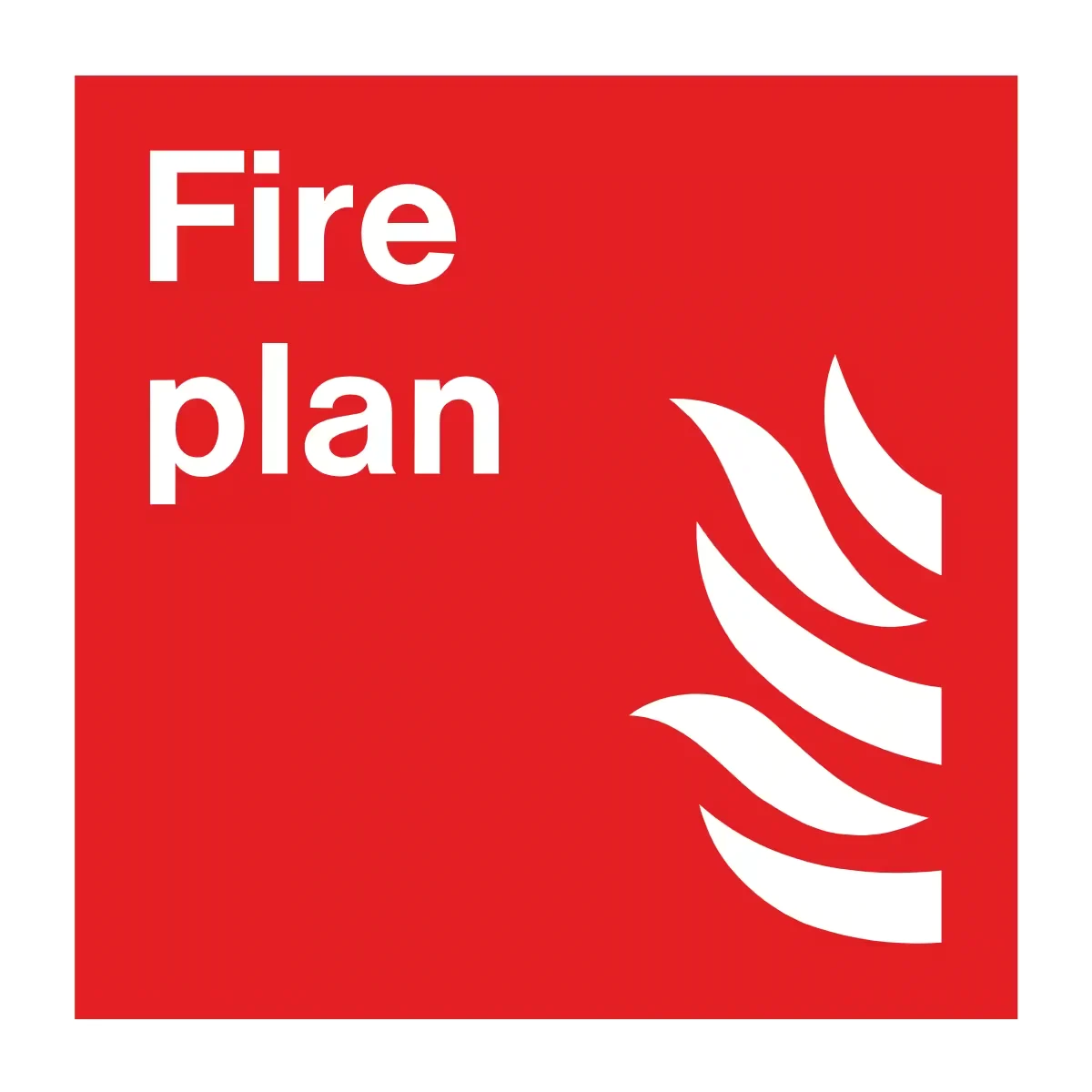 Fire Plan Skilt, Vanlig